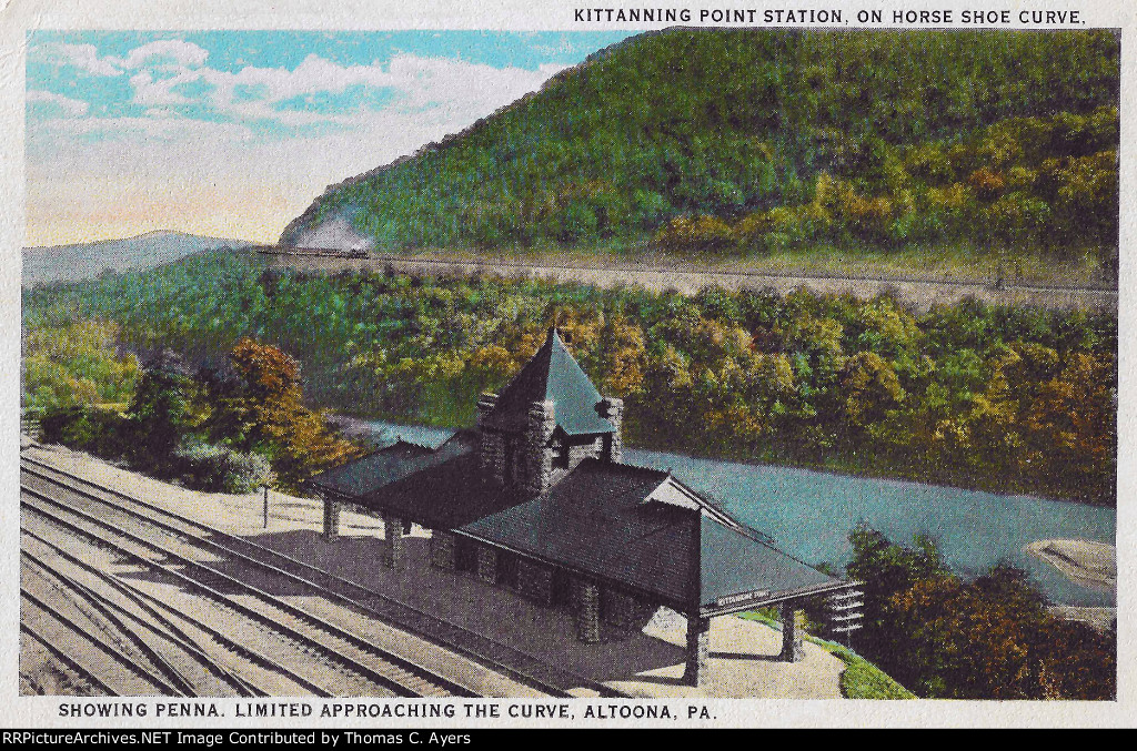 PRR "Kittanning Point Station," c. 1910